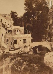 LE DIEN FIRMIN EUGENE,Vallée des Moulins, près d'Amalfi, Italie,1853,Millon & Associés 2023-05-23