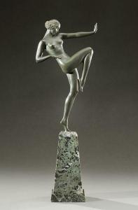 LE FAGUAYS Pierre 1892-1962,danseuse nue,1930,Aguttes FR 2012-04-13