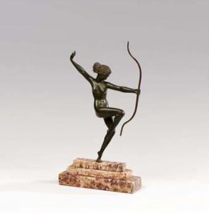 LE FAGUAYS Pierre 1892-1962,Figura femminile con arco,Finarte IT 2009-12-17
