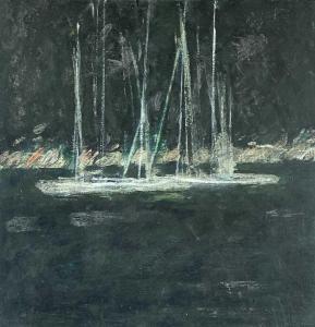 LE GRICE Jeremy 1936-2012,The Anchorage, Fowey River,David Lay GB 2023-10-26