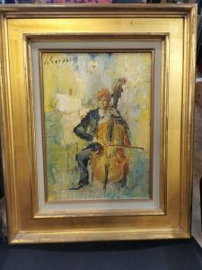 LE GUENNEC Jean 1924-1988,Violoncelliste,Rossini FR 2022-02-28