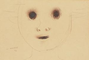 LE GUILLOUX Louis 1916-2012,HEAD OF A GIRL,1949,Dreweatts GB 2022-10-19