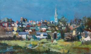LE JEUNE James 1910-1983,TOWN IN WEXFORD,Whyte's IE 2024-03-11