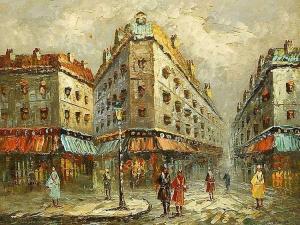 LE LOIRE C 1900-1900,Paris Street Scene,5th Avenue Auctioneers ZA 2013-05-26