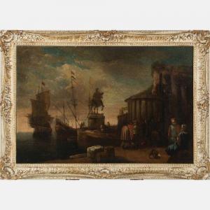 LE LORRAIN Claude Gellee 1600-1682,Port of Antioch,18th,Gray's Auctioneers US 2017-08-30