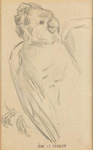 LE MANS Jane 1885-1976,Tre uccelli: un pappagallo, un cigno e una papera,Finarte IT 2021-02-24