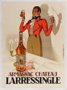 LE MONNIER Henry 1893-1978,Armagnac Chateau Larressingle,1938,Brunk Auctions US 2023-03-24