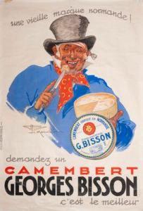 LE MONNIER Henry,Une vieille marque gourmande. Demandez un camember,1937,Neret-Minet 2022-01-31