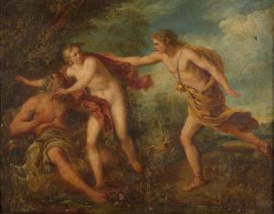 LE MOYNE Francois 1688-1737,Apollon et Daphné,Artcurial | Briest - Poulain - F. Tajan FR 2023-03-22