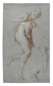 LE MOYNE Francois 1688-1737,Study of a Female Nude, with two separate studies ,Sotheby's 2024-01-31
