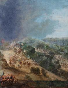 LE PAON Louis, Jean Baptiste,La Fayette at The Brimstone Hill battle in Yorktow,Sotheby's 2021-10-14