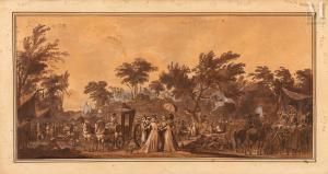 LE PAON Louis, Jean Baptiste 1736-1785,Scènes de foire,Millon & Associés FR 2022-05-19