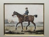 LE PIPPRE Septime Emeric M. 1833-1871,Cavalier à cheval,Bayeux Encheres FR 2023-12-10