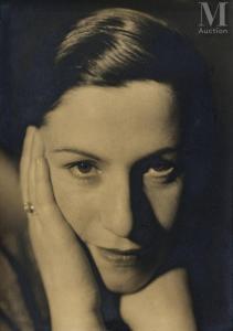 LE PRAT Thérèse Cahen 1895-1966,Portrait de Denise Colomb,1930,Millon & Associés FR 2023-11-10