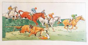 LE RALLIC Etienne 1891-1968,CHEVAUX, LA COURSE,Eric Caudron FR 2022-02-09