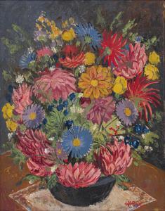 LE ROUX SMITH 1914-1963,Flowers in a Vase,Strauss Co. ZA 2023-05-15