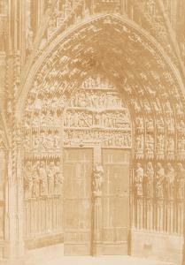 LE SECQ Henri 1818-1882,Portal of Strasbourg Cathedral,1851,Palais Dorotheum AT 2021-11-03