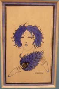 LE SEYEUX Jean 1800-1900,Femme aux plumes,Boisgirard - Antonini FR 2013-03-18
