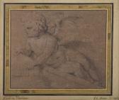 LE SUEUR Eustache 1617-1655,Study of a Putto,Swann Galleries US 2008-06-12