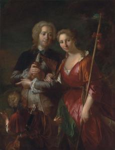 LE SUEUR Pierre Étienne 1790-1810,Double portrait of a lady and gentleman,Christie's GB 2011-12-07