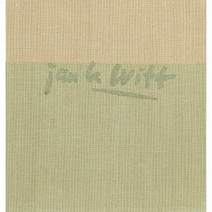 LE WITT Jan 1907-1991,BOOK: JAN LE WITT,Waddington's CA 2011-10-20