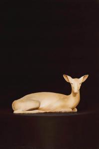 Leach Samuel 1973,Nolens Volens Deer,2008,Menzies Art Brands AU 2018-08-09