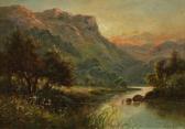 LEADER Charles 1868-1940,Mountainous River Landscape,Bamfords Auctioneers and Valuers GB 2021-10-14