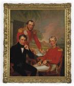 LEAKEY James 1775-1865,Triple portrait of Colonel Sir James Jackson, Majo,Christie's GB 2011-07-14