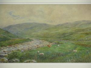 LEAR W.H,Middleton in Teeside, a moorland scene with farm g,Peter Francis GB 2010-11-16