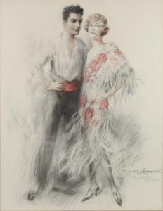 Learned Arthur Garfield 1872-1959,Dancers,Butterscotch Auction Gallery US 2018-11-04