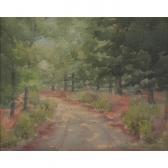 LEAVITT Agnes 1859-1941,Country Path,1895,Treadway US 2011-03-06