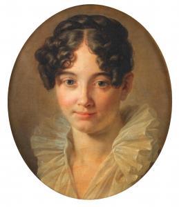 LEBARBIER Jean Jacques, l'Aîné 1738-1826,Portrait of a young lady,1820,Bonhams GB 2023-04-04