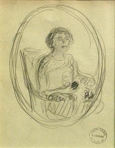LEBASQUE Henri 1865-1937,A portrait of a woman,Bonhams GB 2007-03-11