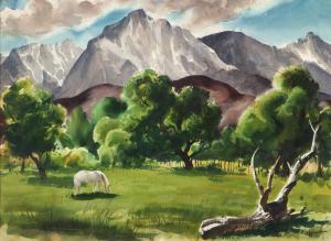 LEBAYLE Charles 1898-1980,Mountain Pasture,John Moran Auctioneers US 2012-10-16