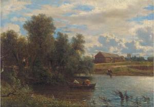 LEBEDEV Mikhaïl Iwanovitch 1811-1837,Summer pastimes,Christie's GB 2005-06-08
