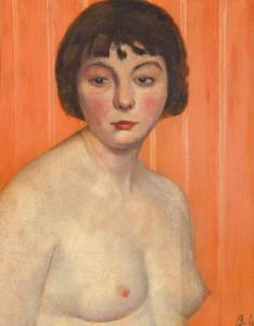 LEBEDEV Vladimir Vassilievitch 1891-1967,Nude in Red,Shapiro Auctions US 2024-01-27