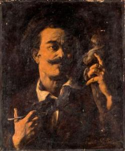 LEBEGUE Léon 1863-1930,Portrait d\’homme,Millon & Associés FR 2018-06-13