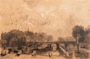 LEBOURG Albert 1849-1928,Le pont Neuf,Morand FR 2017-05-12