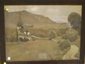 LEBRECHT Georg 1875-1945,Highlands Road Lithograph,Skinner US 2010-10-13