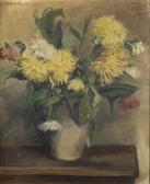 LEBRETON C,Le bouquet de dahlias,1923,Versailles Enchères FR 2017-12-10