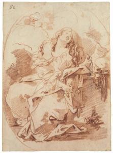 LEBRUN André Jean 1737-1811,The penitent Magdalene,Christie's GB 2018-01-31