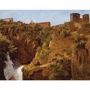 LEBRUN Théodore 1800-1900,view of the waterfalls at tivoli,1817,Sotheby's GB 2003-05-29