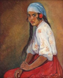 LECCA Corina 1908-1990,Tinker Woman,Artmark RO 2023-07-12