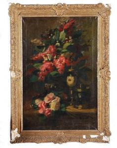 Lechay Myron 1898-1972,FLORAL STILL LIFE,Charlton Hall US 2015-04-11