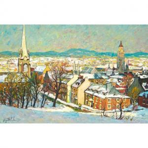 LECLERC RAYNALD 1961,VUE SUR LA HAUTE VILLE,Waddington's CA 2021-12-09