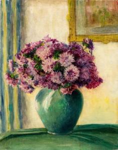 LECONTE Simone 1892,Bouquet dans un vase,Massol FR 2015-11-23