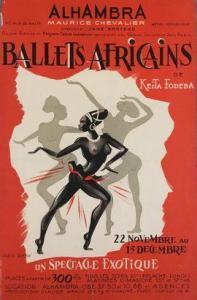 LEDERLE Fritz 1901-1975,ALHAMBRA Maurice Chevalier Ballets Africains de Ke,Rossini FR 2022-01-10