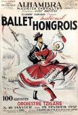 LEDERLE JANICK 1917-2013,Ballet Nacional Hongrois Alhambra,1957,Aste Bolaffi IT 2020-09-16