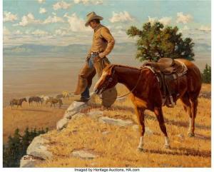 LEE Bob 1933-1992,The Horse Hunter,1976,Heritage US 2022-06-24