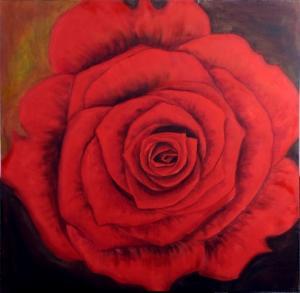 Lee COLE 1954,Rose rouge,Galerie Moderne BE 2008-09-30